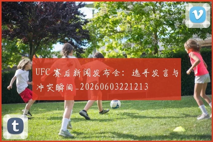 UFC 赛后新闻发布会：选手发言与冲突瞬间_20260603221213