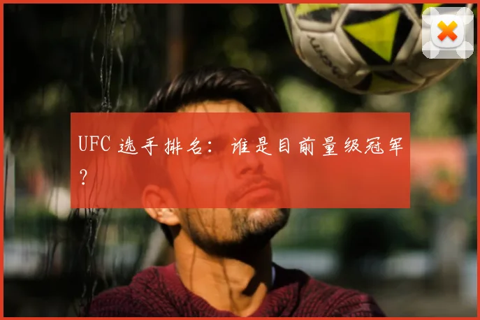 UFC 选手排名:谁是目前量级冠军?